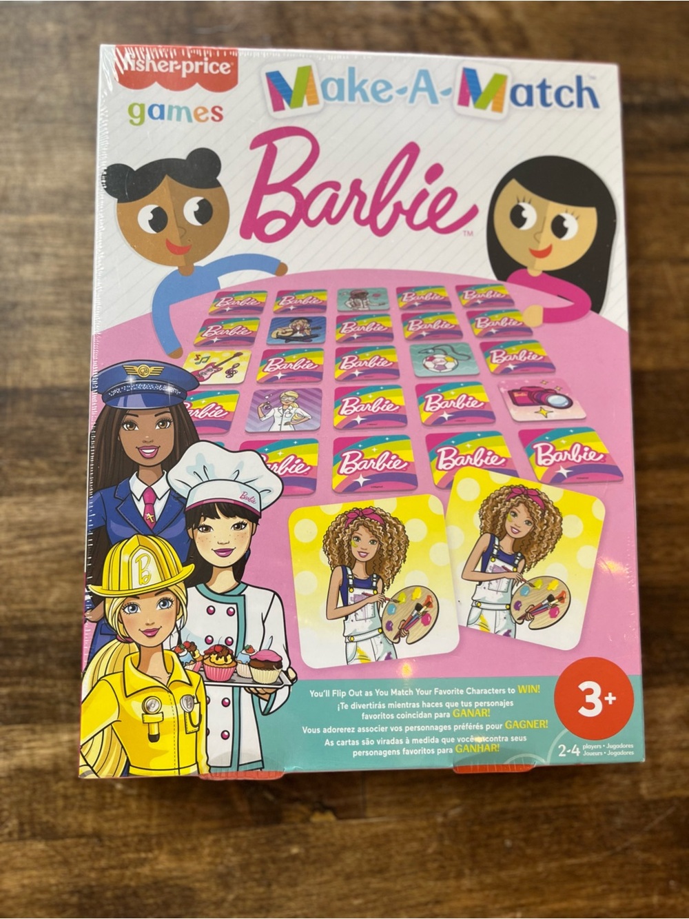 Make-a-Match Barbie Card Game